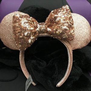 Disney Mickey Ears Rose Gold